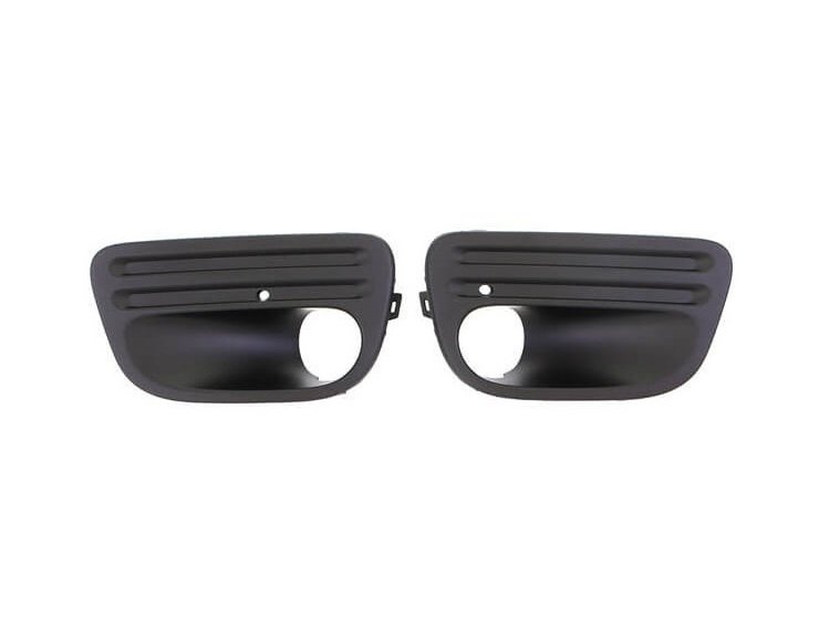 Acceder a la pieza Kit rejilla parachoques, negro, con agujeros antiniebla