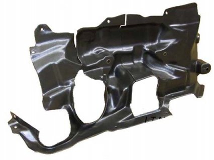 Acceder a la pieza Protección motor derecha