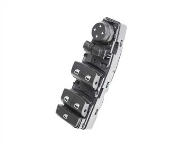 Acceder a la pieza Panel de 4 interruptores de elevalunas, puerta delantera izquierda (6 pines)