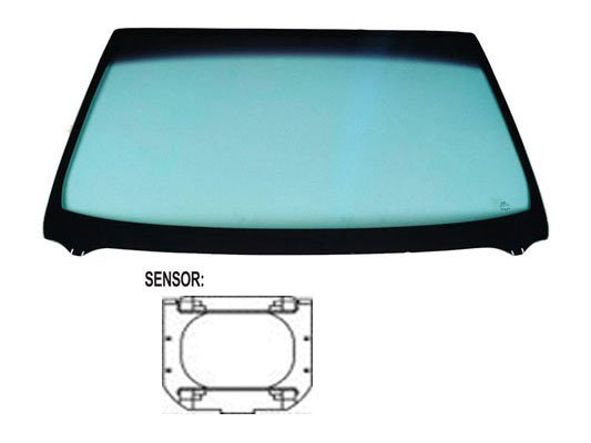 Acceder a la pieza Parabrisas verde, difuminado azul, control solar