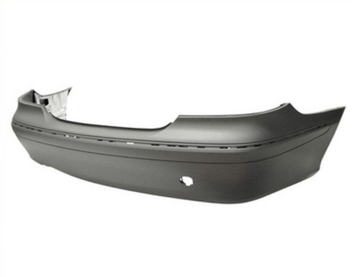 Acceder a la pieza Parachoques trasero imprimado, agujeros moldura