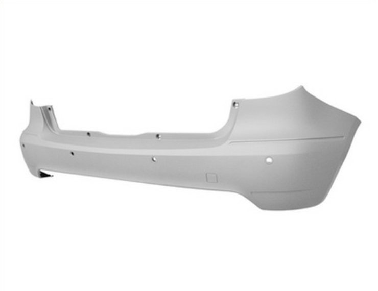 Acceder a la pieza Parachoques trasero imprimado, agujeros sensores, con tapa gancho (Classic)