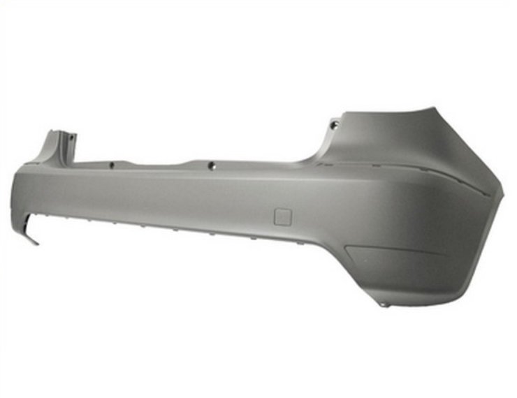 Acceder a la pieza Parachoques trasero imprimado, con tapa gancho, con agujeros moldura (Avantgarde/Elegance)