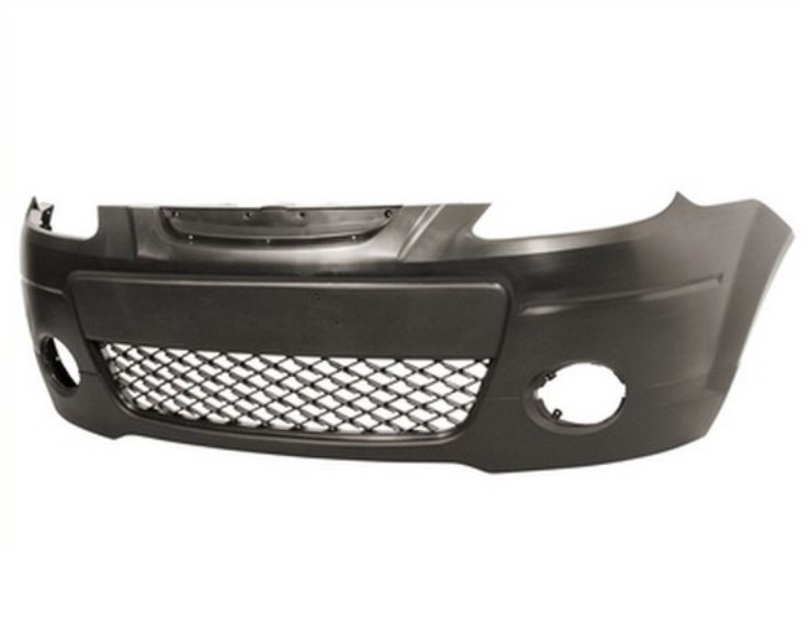 Acceder a la pieza Parachoques delantero negro, agujeros antiniebla