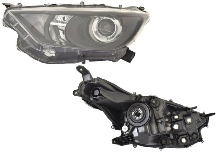 Acceder a la pieza Faro eléctrico derecho, LED