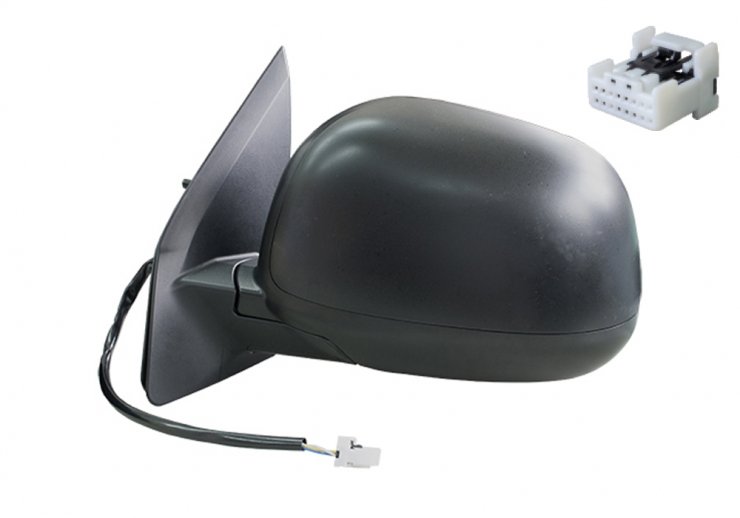 Acceder a la pieza Retrovisor eléctrico izquierdo, convexo, térmico, imprimado (5 pines)