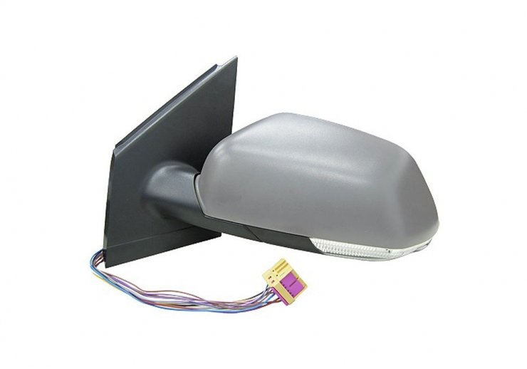 Acceder a la pieza Retrovisor eléctrico izquierdo, asférico, térmico, imprimado, abatible, con intermitente, LED