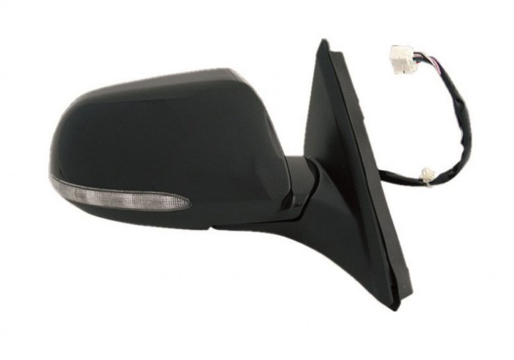 Retrovisor eléctrico derecho, asférico, térmico, con intermitente (7 pines)  pour HONDA ACCORD   pour HONDA ACCORD