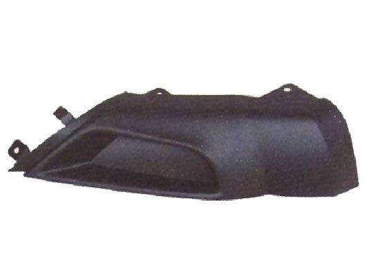 Acceder a la pieza Spoiler izquierdo parachoques delantero, negro