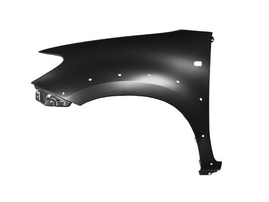 Acceder a la pieza Aleta delantera izquierda, agujero piloto, agujero moldura