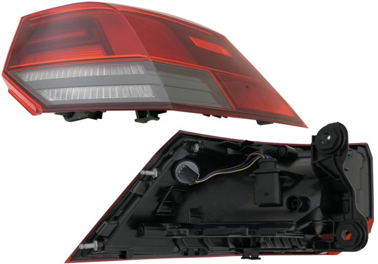 Acceder a la pieza Piloto trasero derecho, exterior, LED