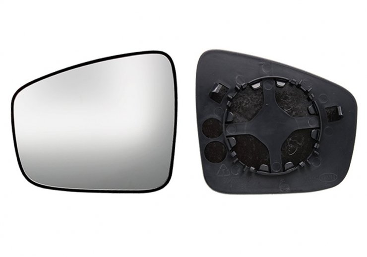 Acceder a la pieza Cristal + soporte retrovisor izquierdo, convexo, térmico (2 pines)