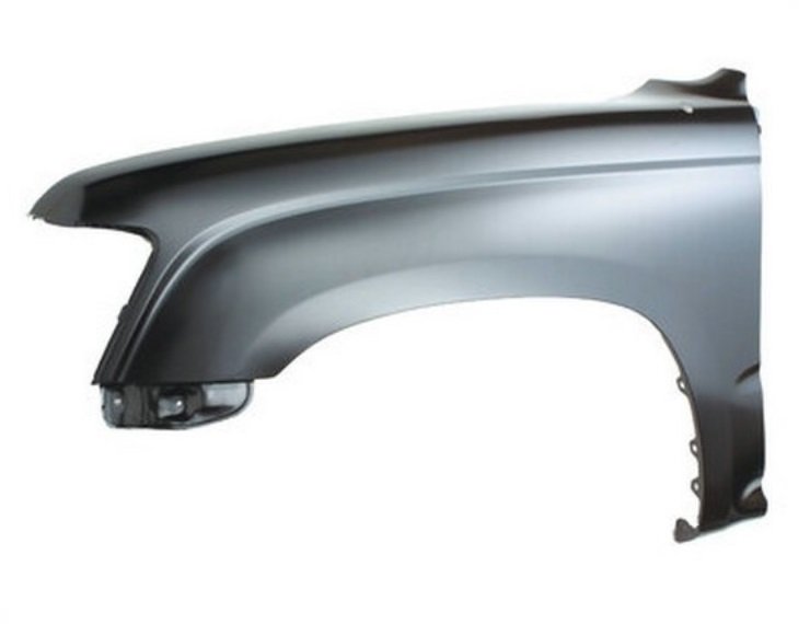 Acceder a la pieza Aleta delantera izquierda (4WD)