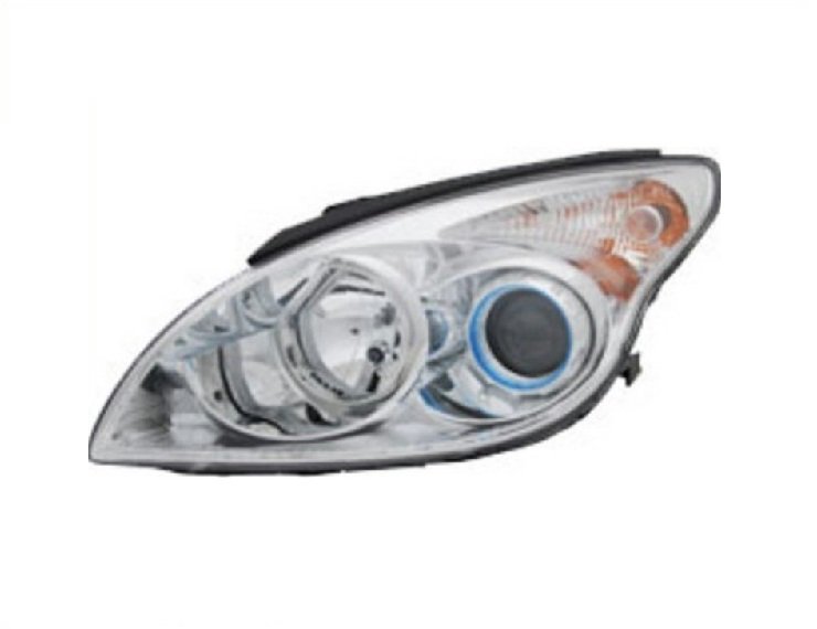 Faro eléctrico izquierdo, cromada, H1+H7 (Motor) HYUNDAI-i30  pour HYUNDAI I30   pour HYUNDAI I30