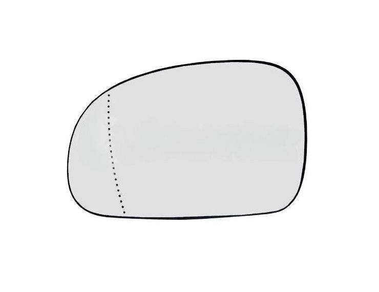 Acceder a la pieza Cristal + soporte retrovisor izquierdo, asférico (74mm)