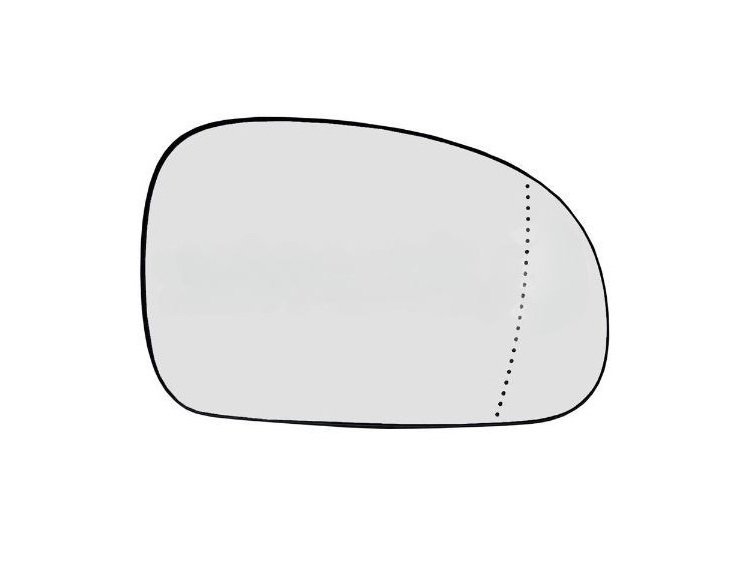 Acceder a la pieza Cristal + soporte retrovisor derecho, convexo (74mm)