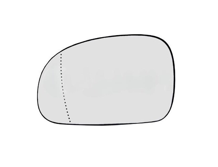 Acceder a la pieza Cristal + soporte retrovisor izquierdo, asférico, térmico (74mm)