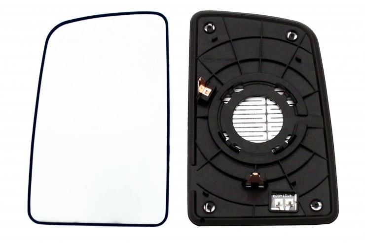 Acceder a la pieza Cristal + soporte retrovisor izquierdo, convexo, térmico