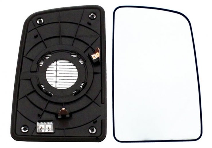 Acceder a la pieza Cristal + soporte retrovisor derecho, convexo, térmico