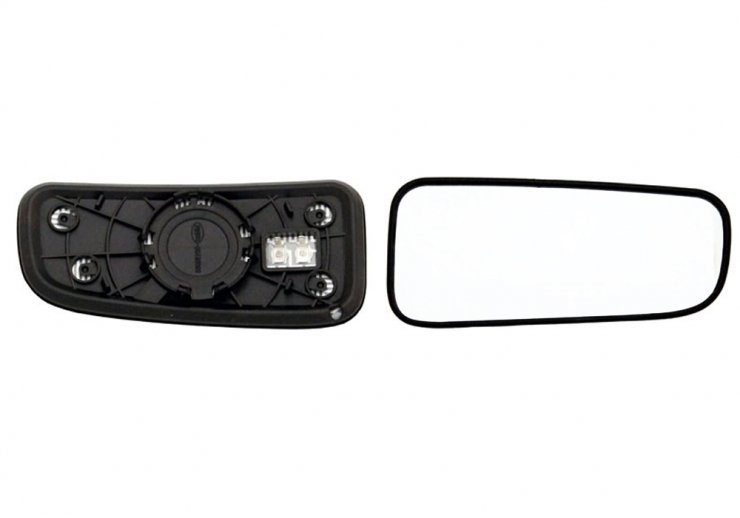 Acceder a la pieza Cristal + soporte retrovisor derecho, ángulo muerto, convexo, térmico