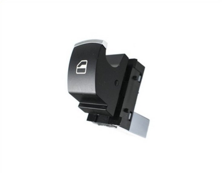Interruptor elevalunas delantero derecho, trasero izquierdo/derecho, borde cromado (3 pines) ACCESSOIRES CAMION-GUARDABARROS, SOPORTES, CALZOS pour VOLKSWAGEN GOLF  pour VOLKSWAGEN GOLF