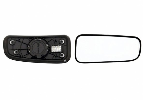 Acceder a la pieza Cristal + soporte retrovisor derecho, ángulo muerto, convexo, térmico