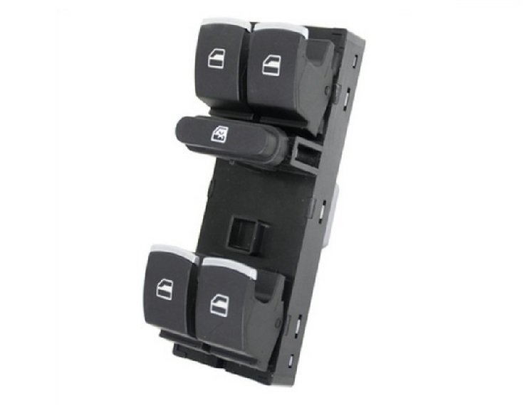 Panel 4 interruptores elevalunas delantero izquierdo (10 pines) ACCESSOIRES CAMION-GUARDABARROS, SOPORTES, CALZOS pour VOLKSWAGEN GOLF  pour VOLKSWAGEN GOLF