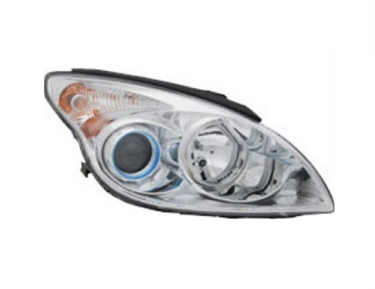 Acceder a la pieza Faro eléctrico derecho, cromada, H1+H7 (Motor)