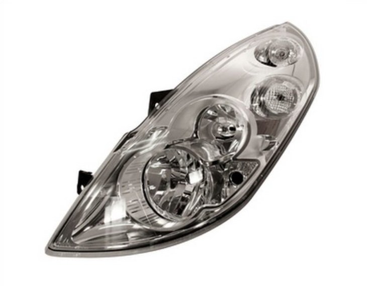 Acceder a la pieza Faro eléctrico izquierdo, H1+H7 (motor)