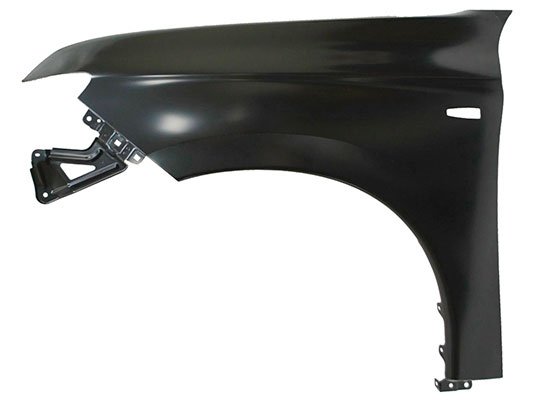 Acceder a la pieza Aleta delantera izquierda, con agujero