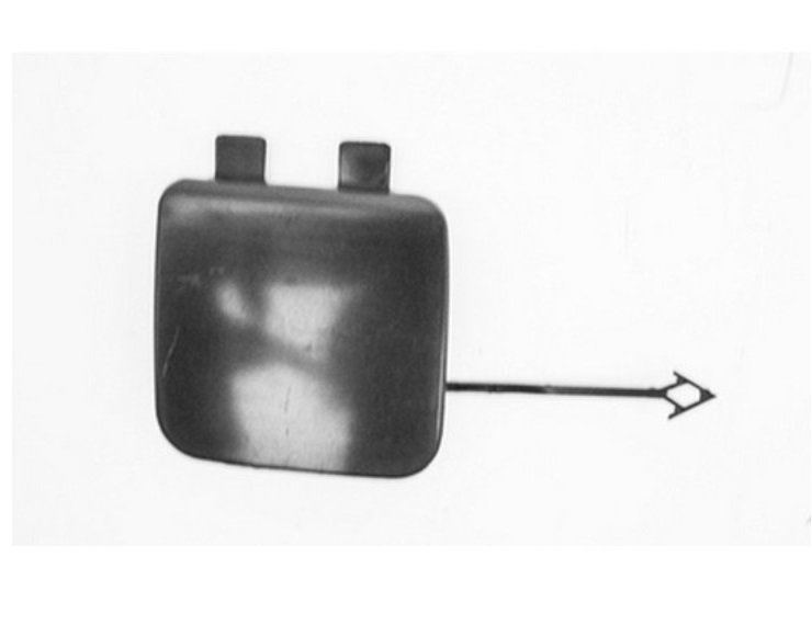 Acceder a la pieza Tapa gancho trasero imprimado