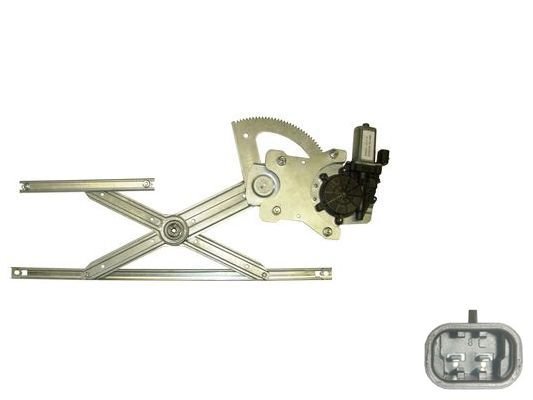 Elevalunas delantero eléctrico izquierdo (4 puertas) (2 pines) HONDA-CR-V pour HONDA CR-V  pour HONDA CR-V