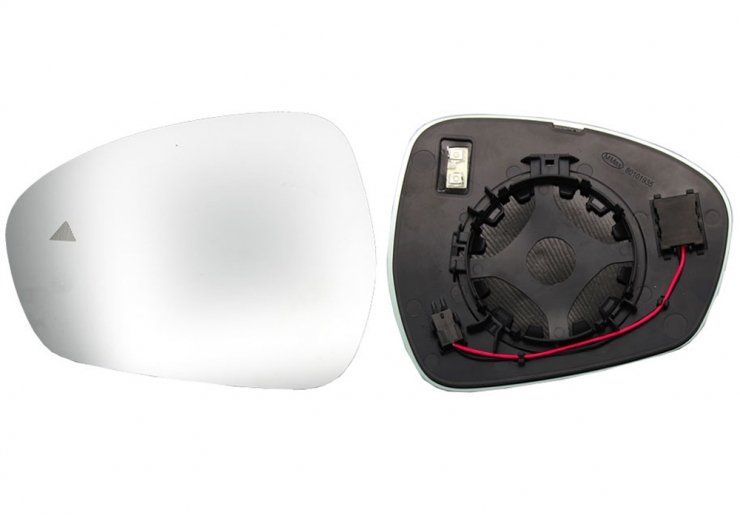 Acceder a la pieza Cristal + soporte retrovisor izquierdo, convexo, térmico, side (4 pines)