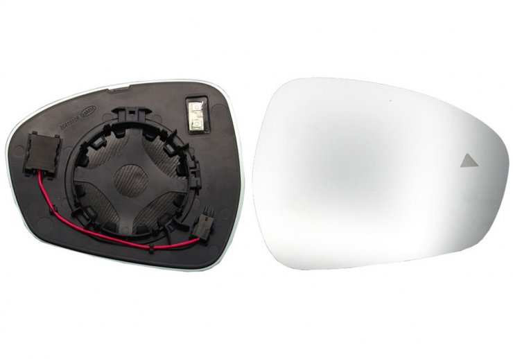 Acceder a la pieza Cristal + soporte retrovisor derecho, convexo, térmico, side (4 pines)