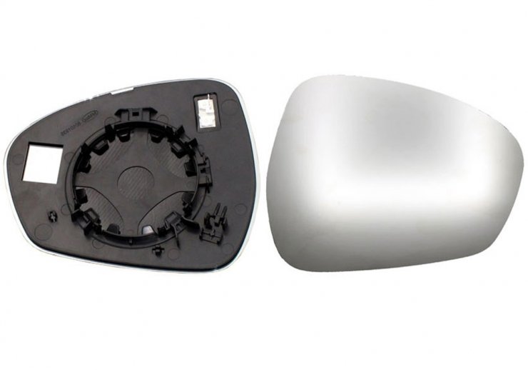 Acceder a la pieza Cristal + soporte retrovisor derecho, convexo, térmico (2 pines)
