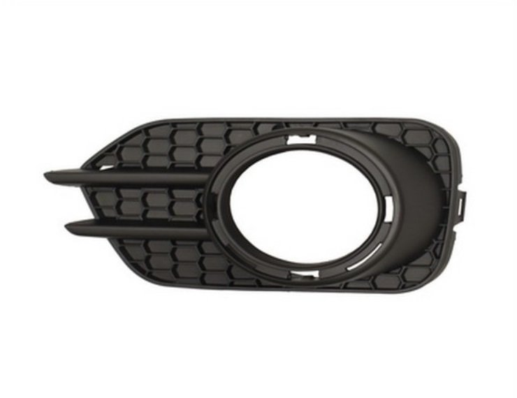 Acceder a la pieza Rejilla derecha parachoques, negra, antiniebla, marco (Sport)