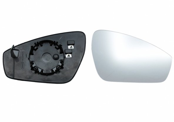 Acceder a la pieza Cristal + soporte retrovisor derecho, convexo, térmico, con patilla antivibración (2 pines) Acceder a la pieza Cristal + soporte retrovisor derecho, convexo, térmico, con patilla antivibración (2 pines)