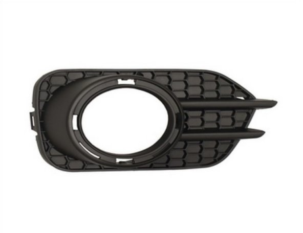 Acceder a la pieza Rejilla izquierda parachoques, negra, antiniebla, marco (Sport)