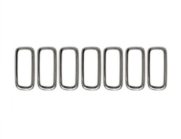 Acceder a la pieza Moldura rejilla, cromada (7 piezas) Acceder a la pieza Moldura rejilla, cromada (7 piezas)