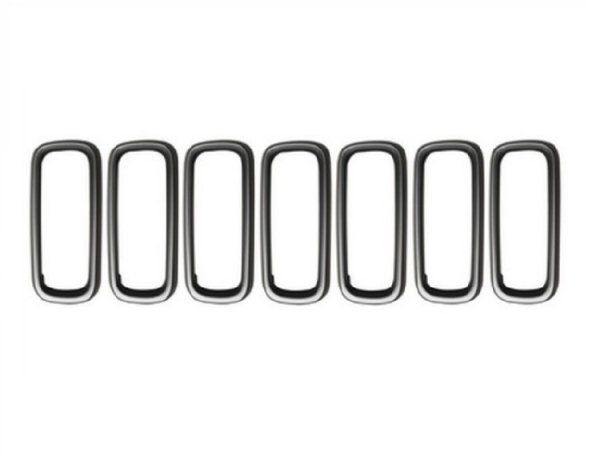 Acceder a la pieza Moldura rejilla, plata (7 piezas)