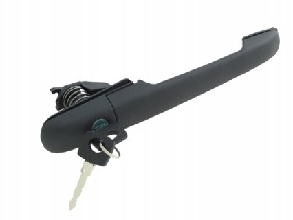 Acceder a la pieza Manilla reversible delantera/portón, negro, con llaves