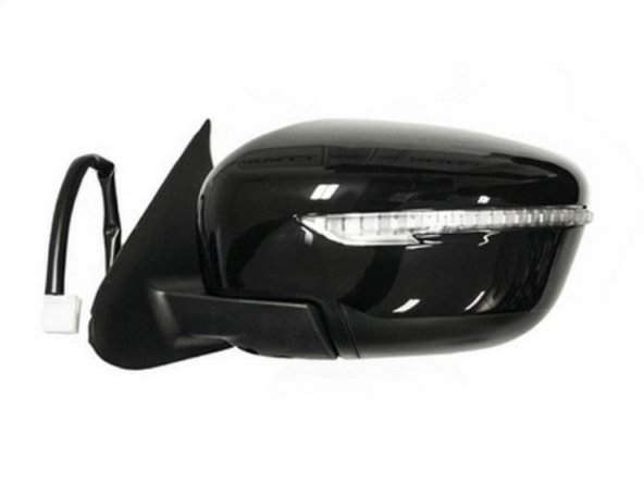 Acceder a la pieza Retrovisor eléctrico izquierdo, negro, térmico, con intermitente, abatible, convexo