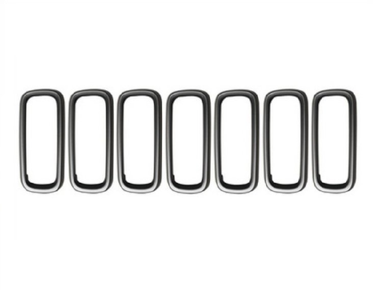 Acceder a la pieza Moldura rejilla, plata (7 piezas)