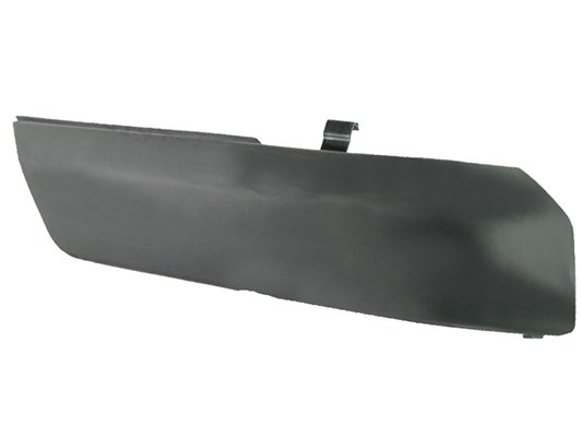 Moldura derecha negra parachoques delantero
