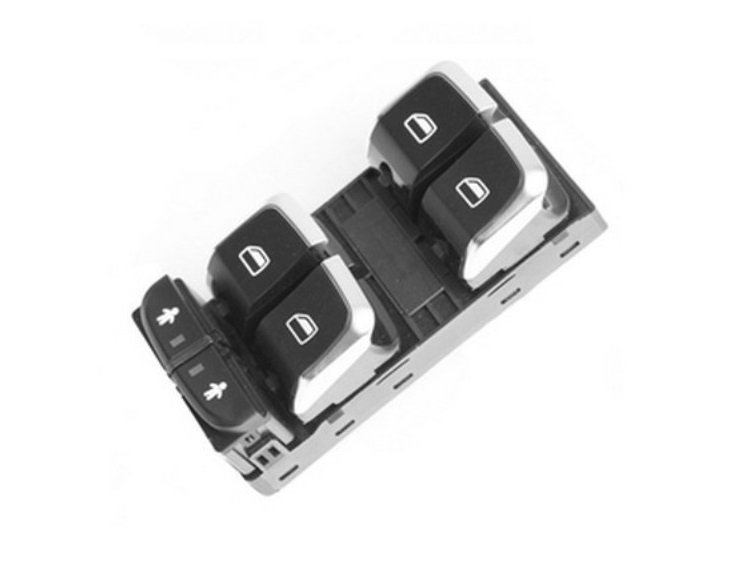 Acceder a la pieza Panel 4 interruptores elevalunas delantero izquierdo, negro (10 pines)