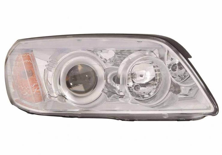 Acceder a la pieza Faro eléctrico derecho, cromado, H1+H7 (Motor)