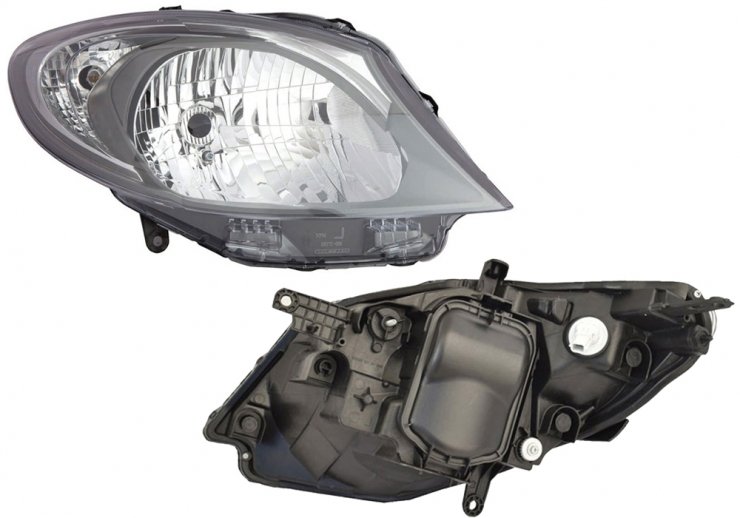 Acceder a la pieza Faro eléctrico derecho, H4