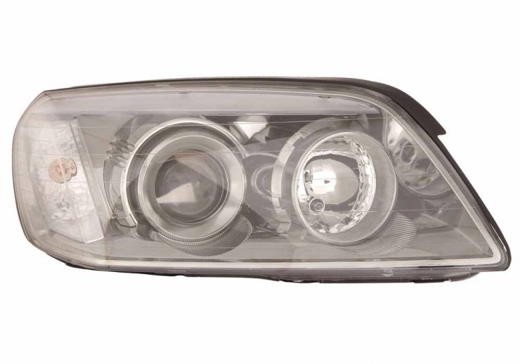 Acceder a la pieza Faro eléctrico izquierdo, negro, H1+H7 (Motor)