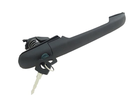 Acceder a la pieza Manilla reversible delantera/portón, negro, con llaves