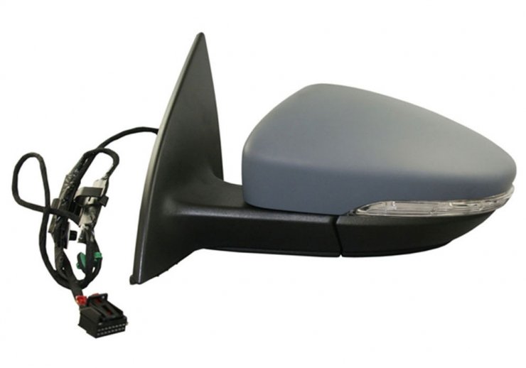 Acceder a la pieza Retrovisor eléctrico izquierdo, asférico, térmico, imprimado, abatible, con intermitente, cortesía (11 pines)